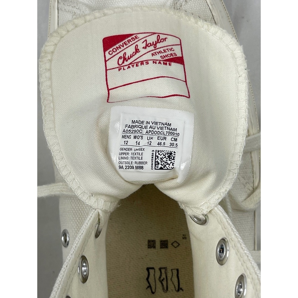 Converse Devin Booker x Chuck 70 High All Star Men 12 Cream Arizona 75 Sneaker - Picture 7 of 12